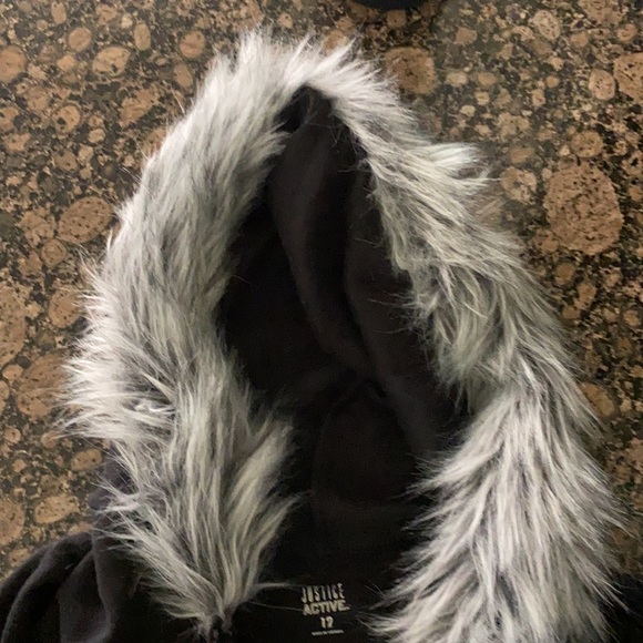 Justice Athletics Girls Sweatshirt (Size 12) - Picture 5 of 6